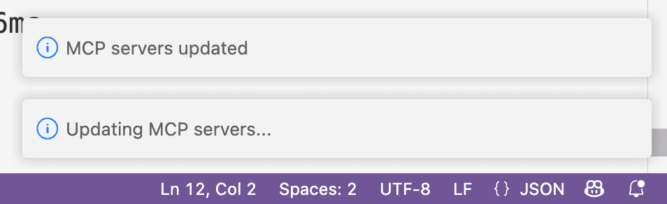 Cline MCP Server Updated